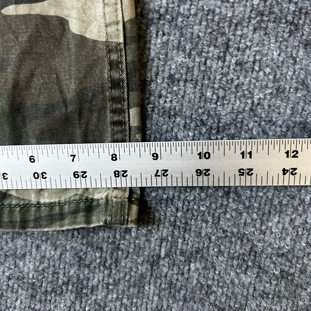 Wrangler Cargo Pants Mens Size 30x32 Green Camouflage Cotton Straight Leg - Picture 6 of 8